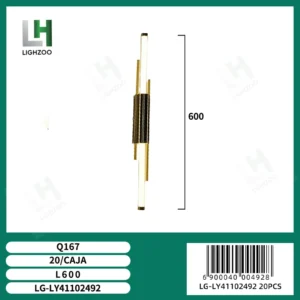 Lámpara decorativa de pared