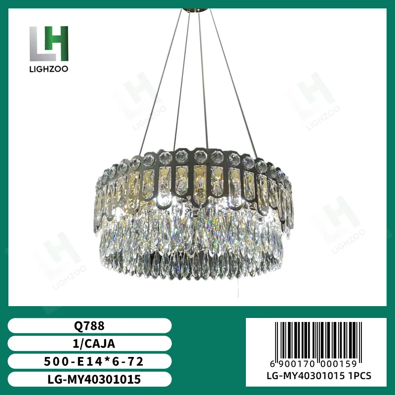 Lámpara decorativa colgante de techo
