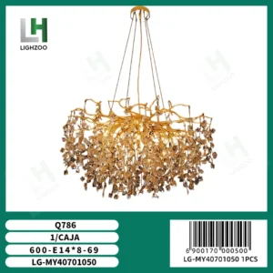 Lámpara decorativa de techo