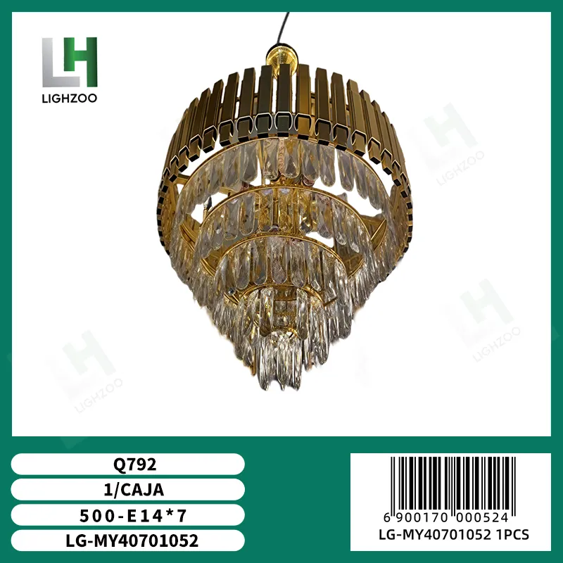 Lámpara decorativa colgante de techo