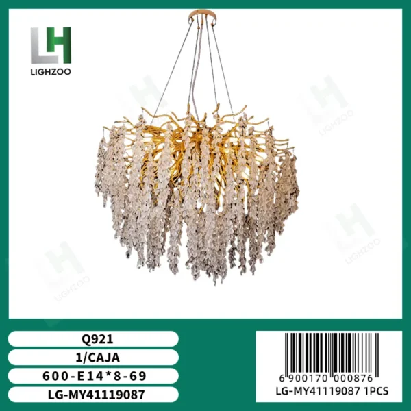 Lámpara decorativa de techo