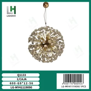 Lámpara decorativa colgante de techo