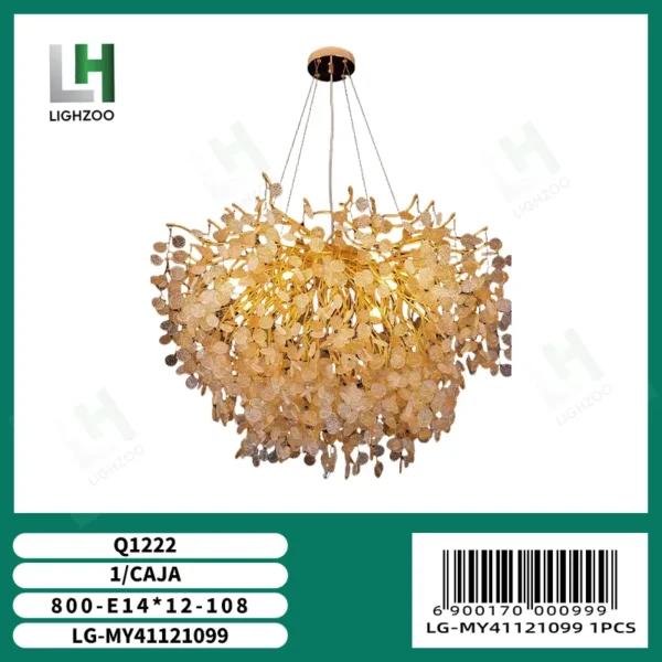 Lámpara decorativa de techo