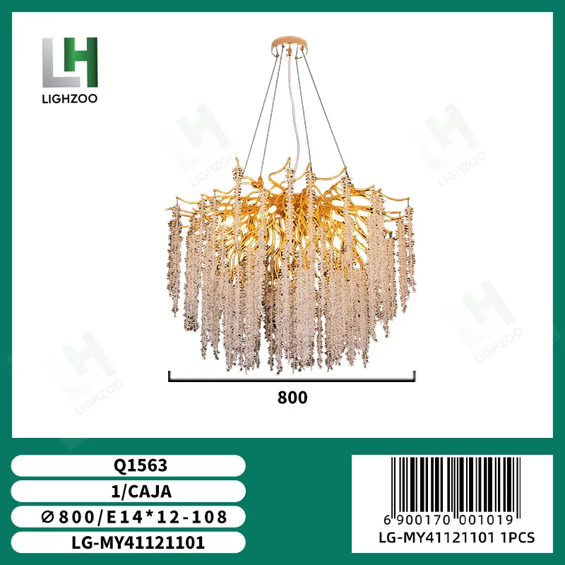 Lámpara decorativa de techo
