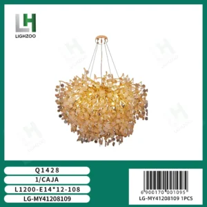 Lámpara decorativa colgante de techo
