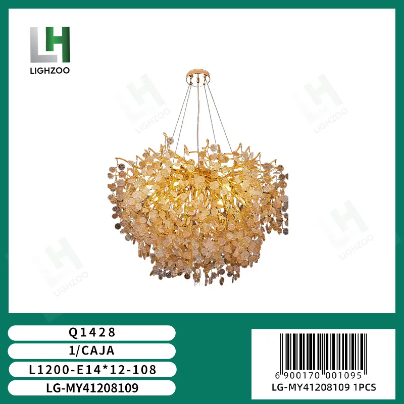 Lámpara decorativa colgante de techo