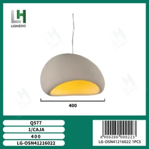 Lámpara decorativa colgante de techo