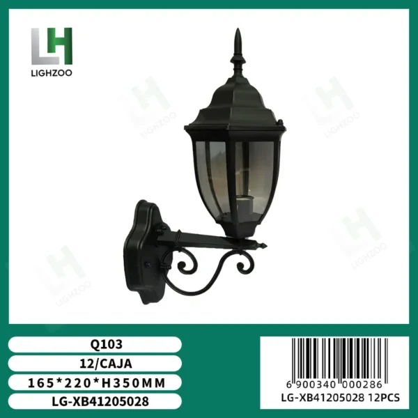 Lámpara led decorativa de pared
