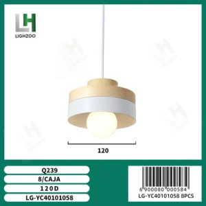 Lámpara decorativa de techo
