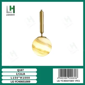 Lámpara decorativa colgante de techo