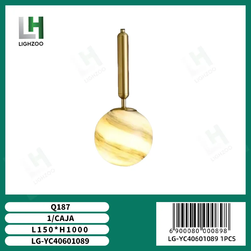 Lámpara decorativa colgante de techo