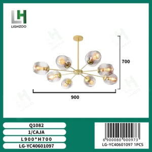 Lámpara decorativa de techo