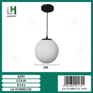 Lámpara decorativa de techo
