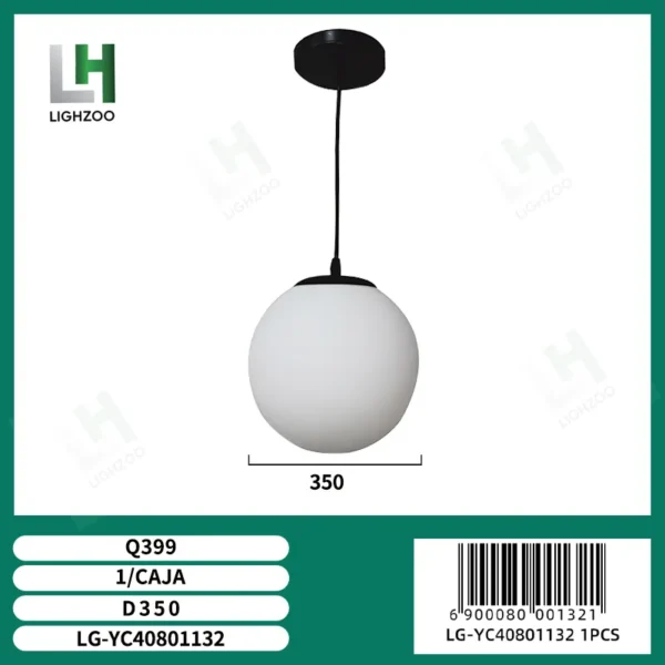 Lámpara decorativa de techo