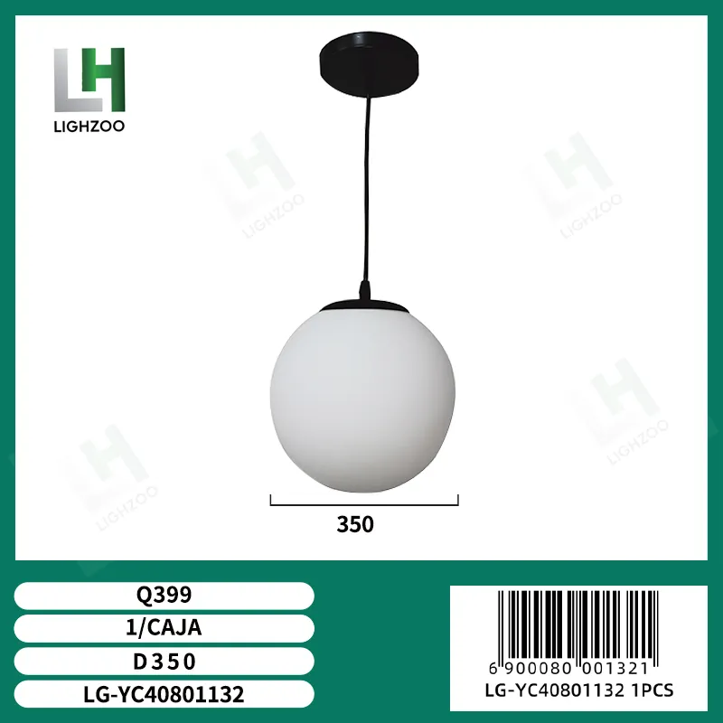 Lámpara decorativa de techo