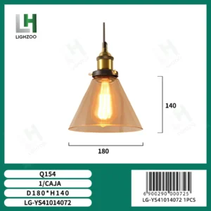 Lámpara decorativa de techo