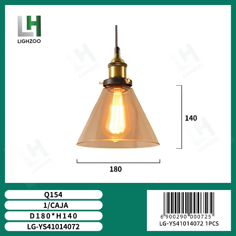 Lámpara decorativa de techo