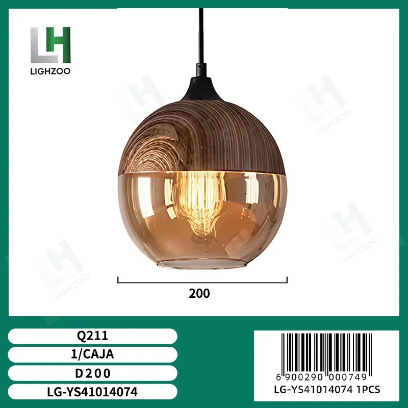 Lámpara decorativa colgante