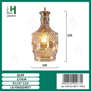 Lámpara decorativa colgante