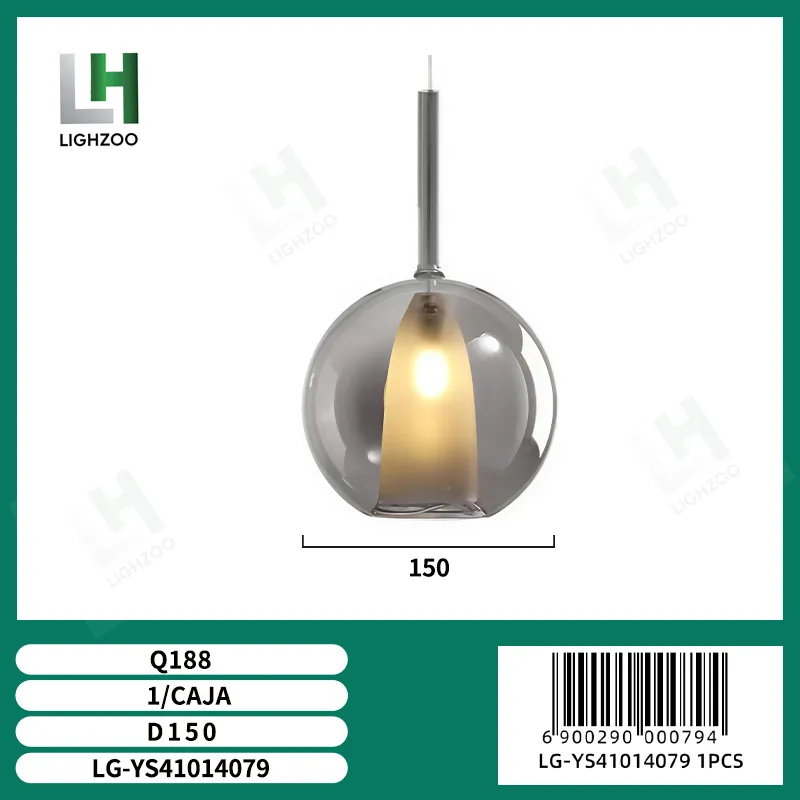 Lámpara decorativa colgante de techo