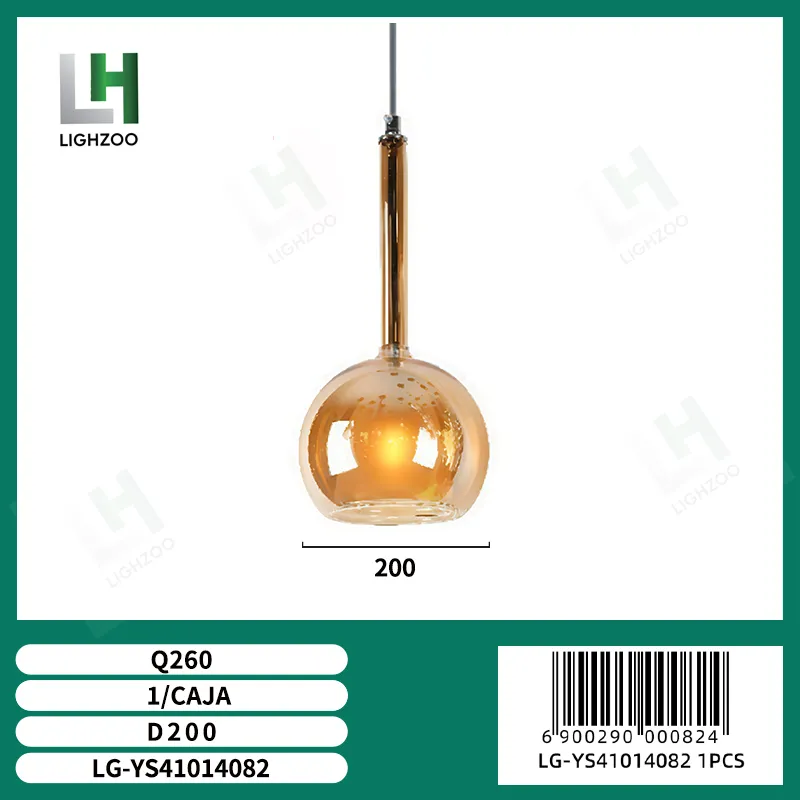 Lámpara decorativa colgante de techo