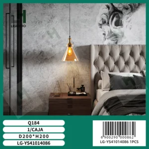 Lámpara decorativa de techo