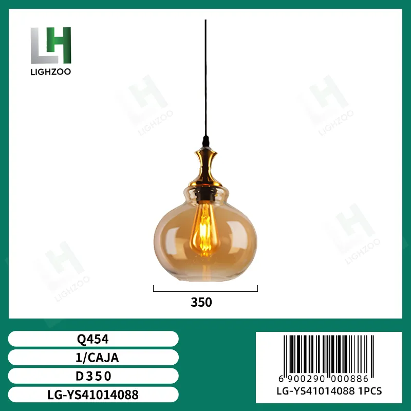 Lámpara decorativa colgante de techo