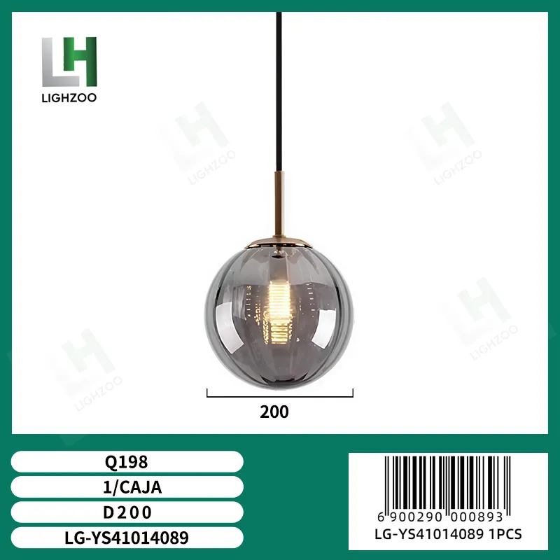 Lámpara decorativa colgante de techo