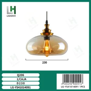 Lámpara decorativa de techo