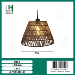 Lámpara decorativa colgante de techo