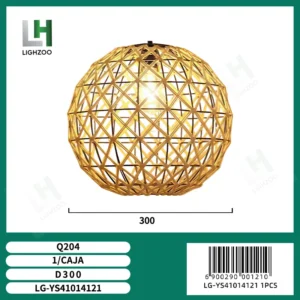 Lámpara decorativa colgante de techo