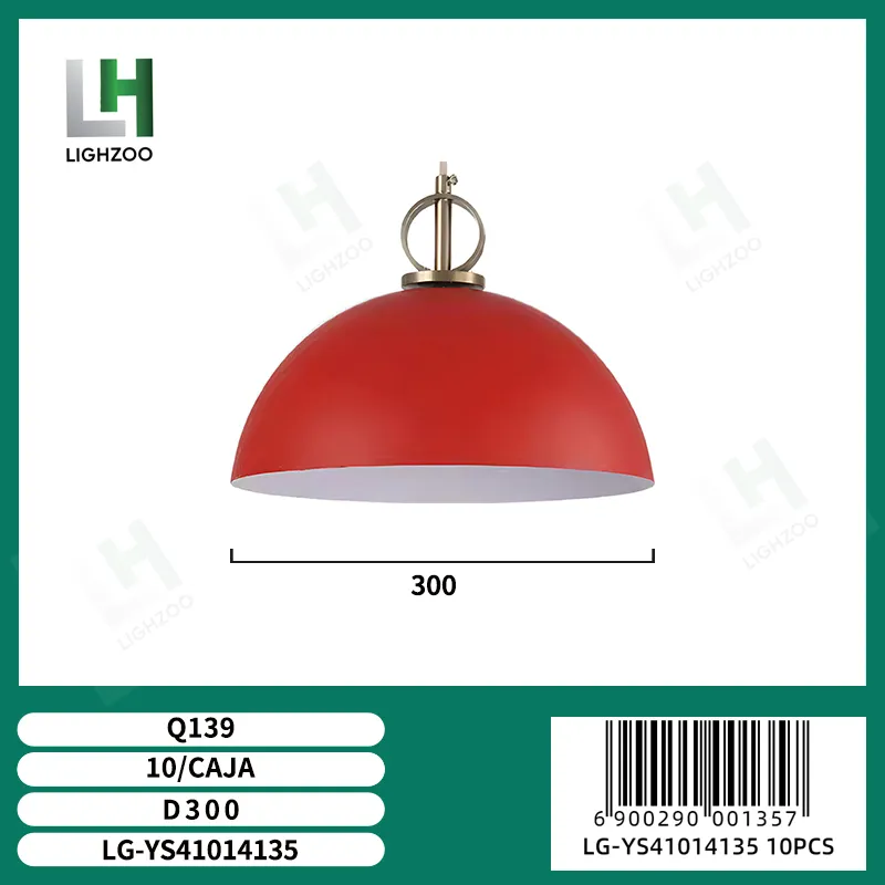 Lámpara decorativa colgante de techo