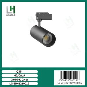 Luz spot para riel