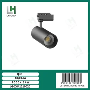 Luz spot para riel