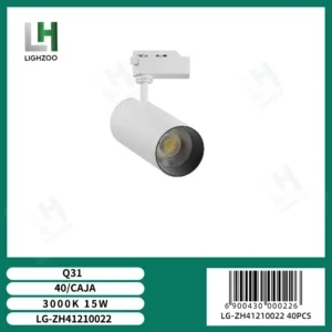 Luz spot para riel
