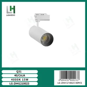 Luz spot para riel