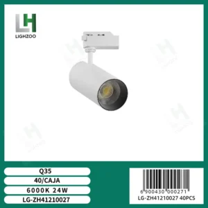 Luz spot para riel