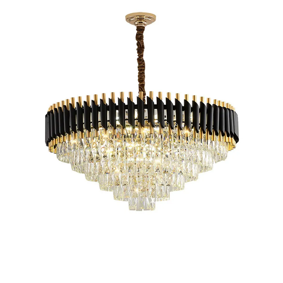 Lampara colgante cristal led