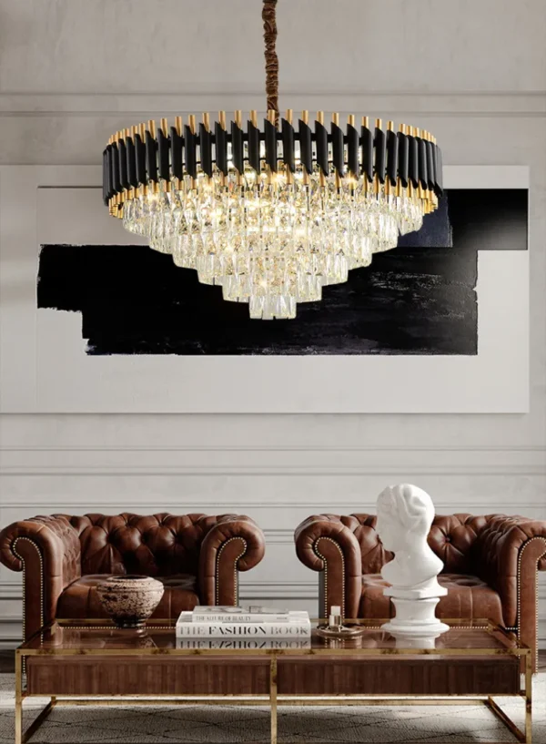 Lampara colgante cristal led - Imagen 3