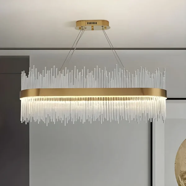 Lampara colgante cristal led - Imagen 5