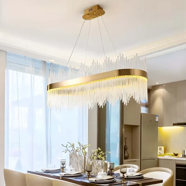 Lampara colgante cristal led - Imagen 6