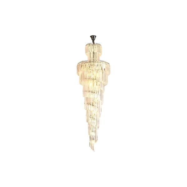 Lámpara colgante de cristal