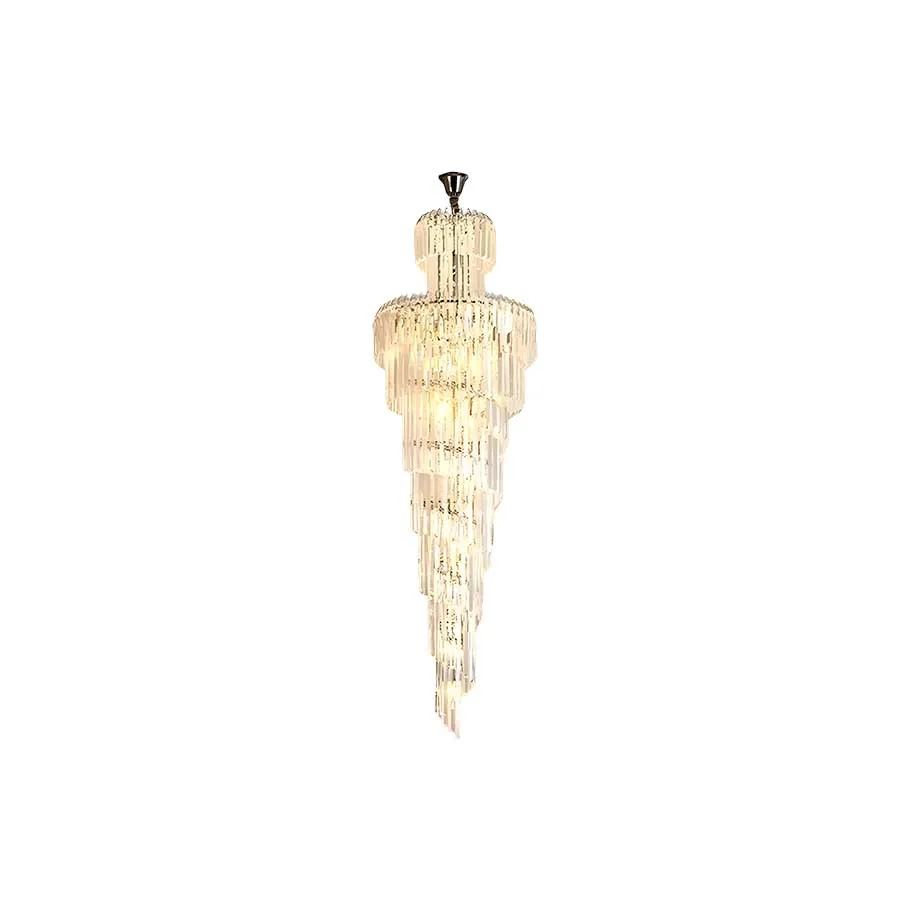 Lámpara colgante de cristal