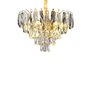 Lámpara colgante de cristal