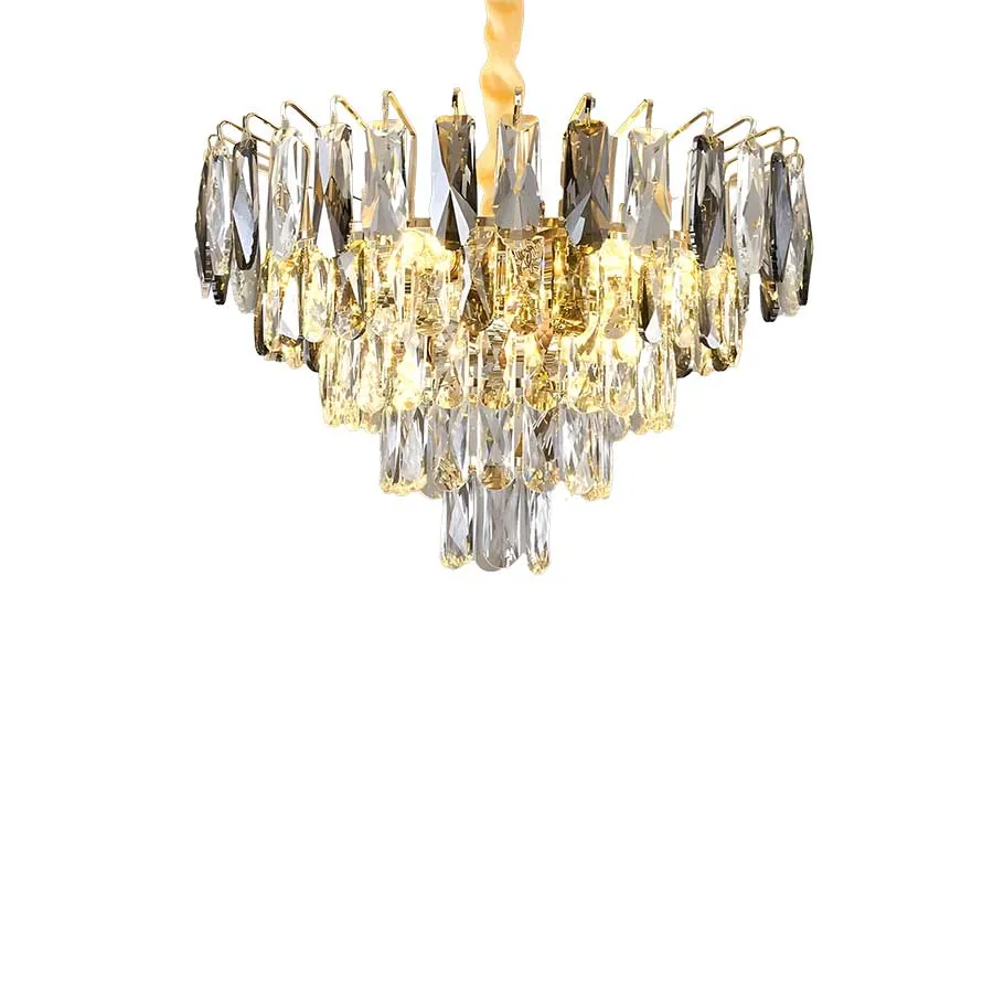 Lámpara colgante de cristal