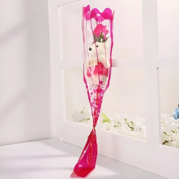 Arreglo floral, diseño de Oso - Imagen 4