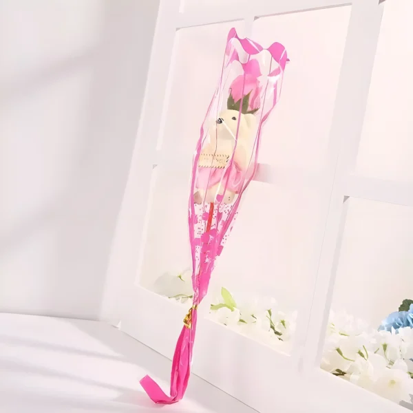 Arreglo floral, diseño de Oso - Imagen 5