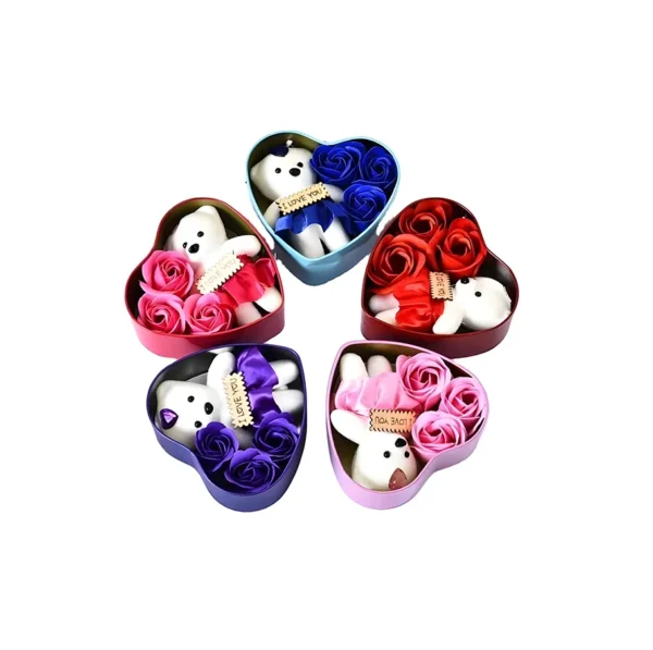 Arreglo floral diseño de corazón