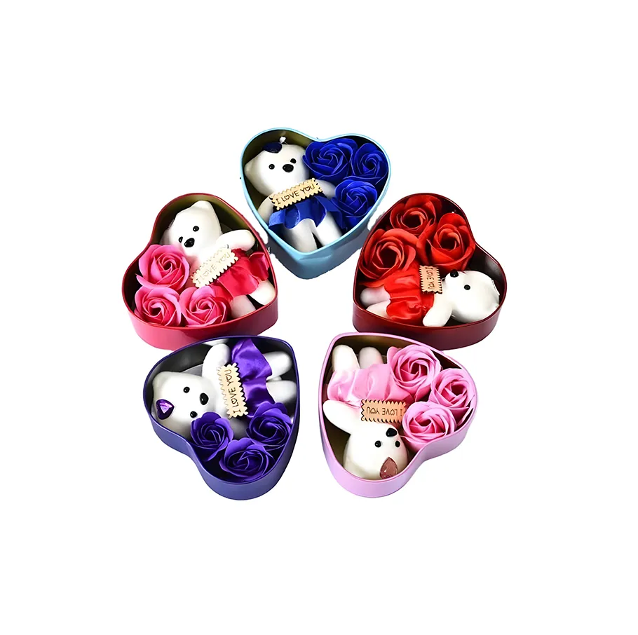 Arreglo floral diseño de corazón