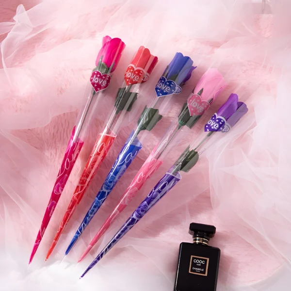 Arreglo de rosas colores variados - Imagen 5